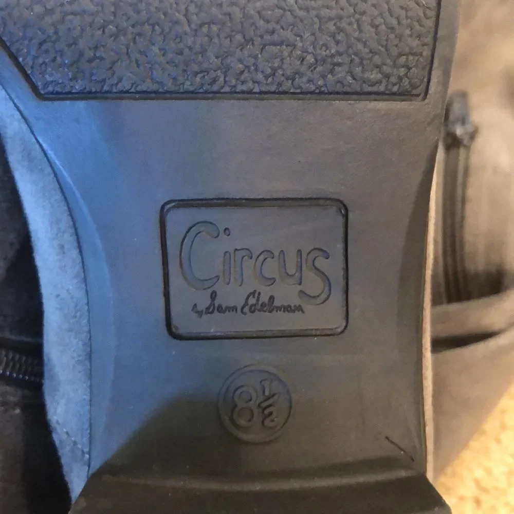 CIRCUS by Sam Eldelman gray suede boots - Picture 6 of 12